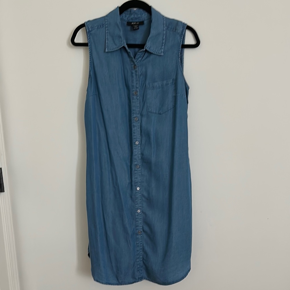 Style & Co. women’s size medium Blue Sleeveless Denim Dress